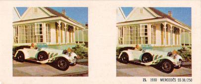 1966 Sanitarium Weet-Bix Veteran & Vintage Cars (Stereo Cards) #15 1930 Mercedes 38/250 SS Front