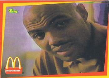 1996 Classic McDonald's #47 Charles Barkley (2) - 1995 Television Commercial Front
