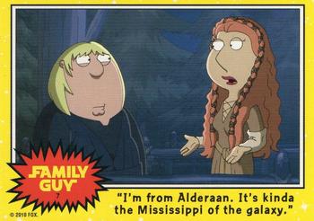 2010 Inkworks Family Guy It's A Trap #7 I'm from Alderaan… Front