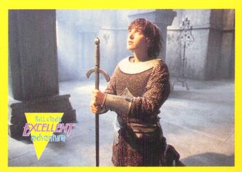 1991 Merlin Bill & Ted's Totally Excellent Collector Cards #29 Orleans, France 1429. Joan of Arc meets Bill & Ted Front