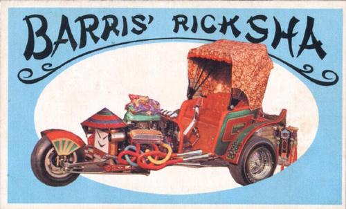 1970 O-Pee-Chee Way-Out Wheels #22 Barris' Richsha Front