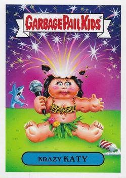 2017 Topps Garbage Pail Kids Battle of the Bands #14a Krazy Katy Front