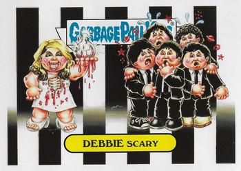 2017 Topps Garbage Pail Kids Battle of the Bands #4a Debbie Scary Front