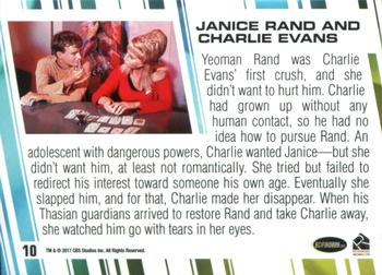 2017 Rittenhouse Women of Star Trek 50th Anniversary #10 Janice Rand Back