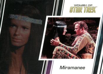 2017 Rittenhouse Women of Star Trek 50th Anniversary #24 Miramanee Front