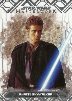 2017 Topps Star Wars Masterwork #1 Anakin Skywalker Front