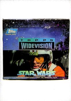 2017 Abrams Star Wars Widevision Bonus Cards #1 Display Box Front