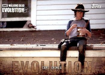2017 Topps The Walking Dead: Evolution #11 Carl Grimes Front
