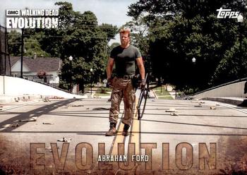 2017 Topps The Walking Dead: Evolution #50 Abraham Ford Front