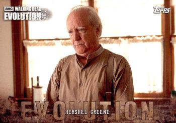 2017 Topps The Walking Dead: Evolution #72 Hershel Greene Front
