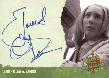 2012 Unstoppable Night of the Living Dead - Autographs #A2 Judith O'Dea Front