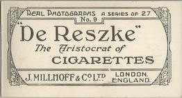 1931 De Reszke Real Photographs 1st Series #9 