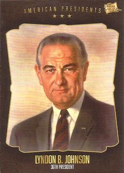 2017 The Bar Pieces of the Past #36 Lyndon B. Johnson Front