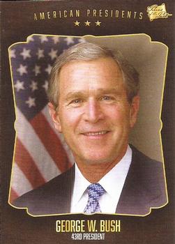 2017 The Bar Pieces of the Past #43 George W. Bush Front