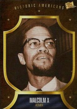 2017 The Bar Pieces of the Past #151 Malcolm X Front