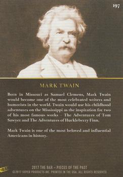 2017 The Bar Pieces of the Past #197 Mark Twain Back