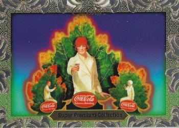 1995 Collect-A-Card Coca-Cola Super Premium #6 Window Display Front