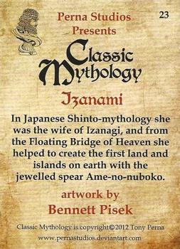 2012 Perna Studios Classic Mythology #23 Izanami Back