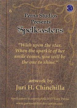 2013 Perna Studios Spellcasters #6 (Fairy Tale Magic) Back