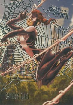 2017 Fleer Ultra Marvel Spider-Man - Silver Web Foil #4 Spider-Girl Front