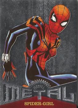 2017 Fleer Ultra Marvel Spider-Man - Marvel Metal #MM26 Spider-Girl Front