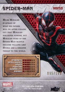 2017 Fleer Ultra Marvel Spider-Man - Marvel Metal Precious Metal Gems Bronze #MM50 Spider-Man Back