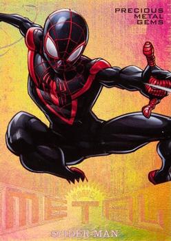 2017 Fleer Ultra Marvel Spider-Man - Marvel Metal Precious Metal Gems Bronze #MM50 Spider-Man Front