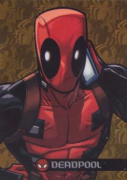 2017 Fleer Ultra Marvel Spider-Man - Royal Foil #GC6 Deadpool Front