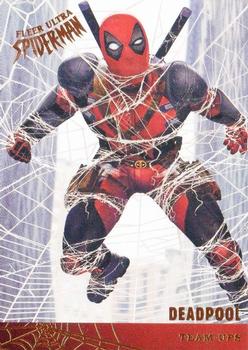 2017 Fleer Ultra Marvel Spider-Man - Team Ups #TU11 Deadpool Front