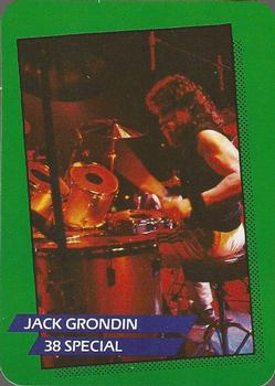 1985 AGI Rock Star #16 Jack Grondin / 38 Special Front