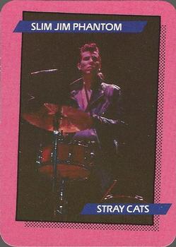 1985 AGI Rock Star #23 Slim Jim Phantom / Stray Cats Front
