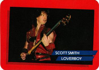 1985 AGI Rock Star #58 Scott Smith / Loverboy Front