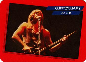 1985 AGI Rock Star #85 Cliff Williams / AC/DC Front