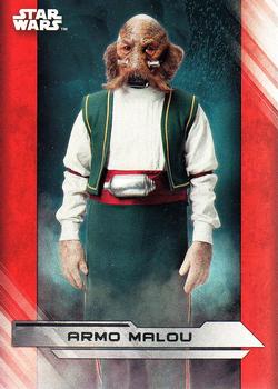 2017 Topps Star Wars: The Last Jedi #38 Armo Malou Front