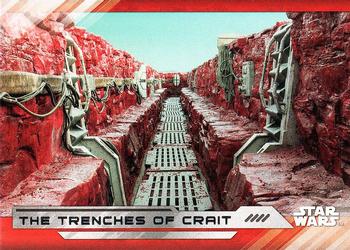 2017 Topps Star Wars: The Last Jedi #88 The Trenches of Crait Front