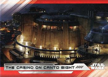 2017 Topps Star Wars: The Last Jedi #98 The Casino on Canto Bight Front