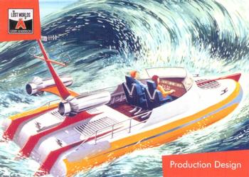 2016 Unstoppable Cards The Lost Worlds of Gerry Anderson #43 Production Design [boat] Front