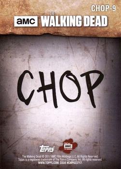 2017 Topps The Walking Dead Season 6 - Chop #CHOP-9 Paul 
