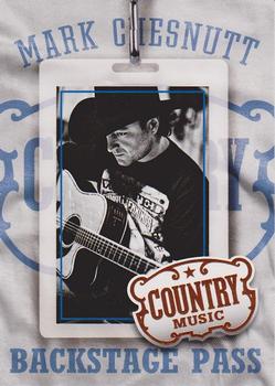 2014 Panini Country Music - Backstage Pass #6 Mark Chesnutt Front