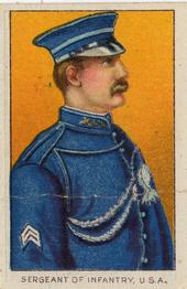 1910 Military Series (T79) #NNO Sergeant of Infantry, USA Front