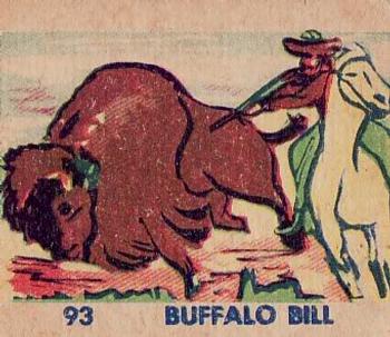 1930 Indian & Western Series (R185) #93 Buffalo Bill Front