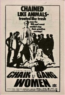 1991 Hot Schlock Women in Crime #5 Chain Gang  Women Front