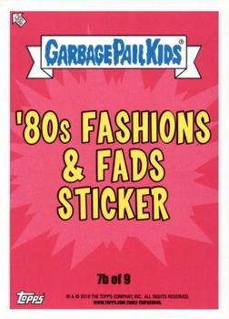 2018 Topps Garbage Pail Kids We Hate the '80s #7b Headspin Finn Back