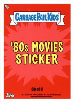 2018 Topps Garbage Pail Kids We Hate the '80s #8b Jolted John Back