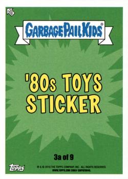 2018 Topps Garbage Pail Kids We Hate the '80s #3a Dee & D Back