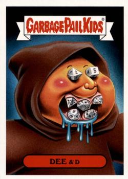2018 Topps Garbage Pail Kids We Hate the '80s #3a Dee & D Front