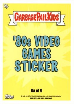 2018 Topps Garbage Pail Kids We Hate the '80s #8a Burger Tim Back