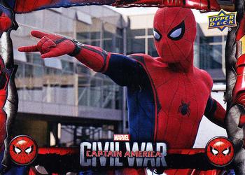 2017 Upper Deck Marvel Spider-Man Homecoming - Civil War #CW5 Web Shooting Front