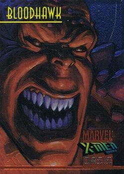 1997 Fleer/SkyBox X-Men 2099 Oasis - Chromium #2 Bloodhawk Front