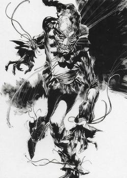 2015 Cryptozoic DC Comics Super-Villains - Noir #N8 Scarecrow Front